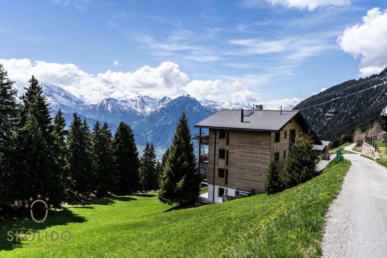 Haus Caroline, Riederalp Mitteアパートメント エクステリア 写真