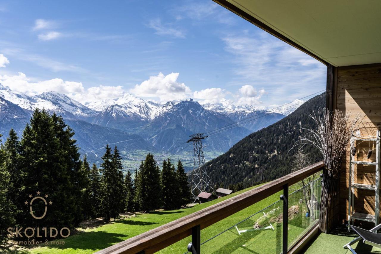 Haus Caroline, Riederalp Mitteアパートメント エクステリア 写真