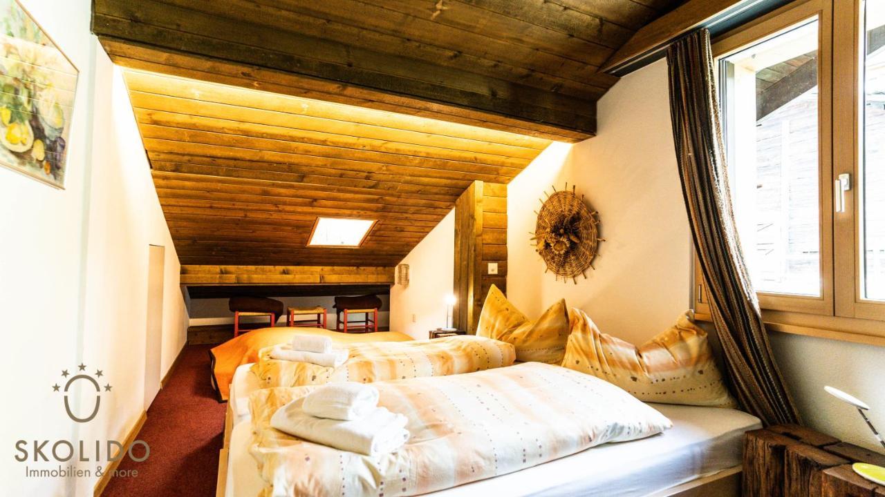 Haus Caroline, Riederalp Mitteアパートメント エクステリア 写真