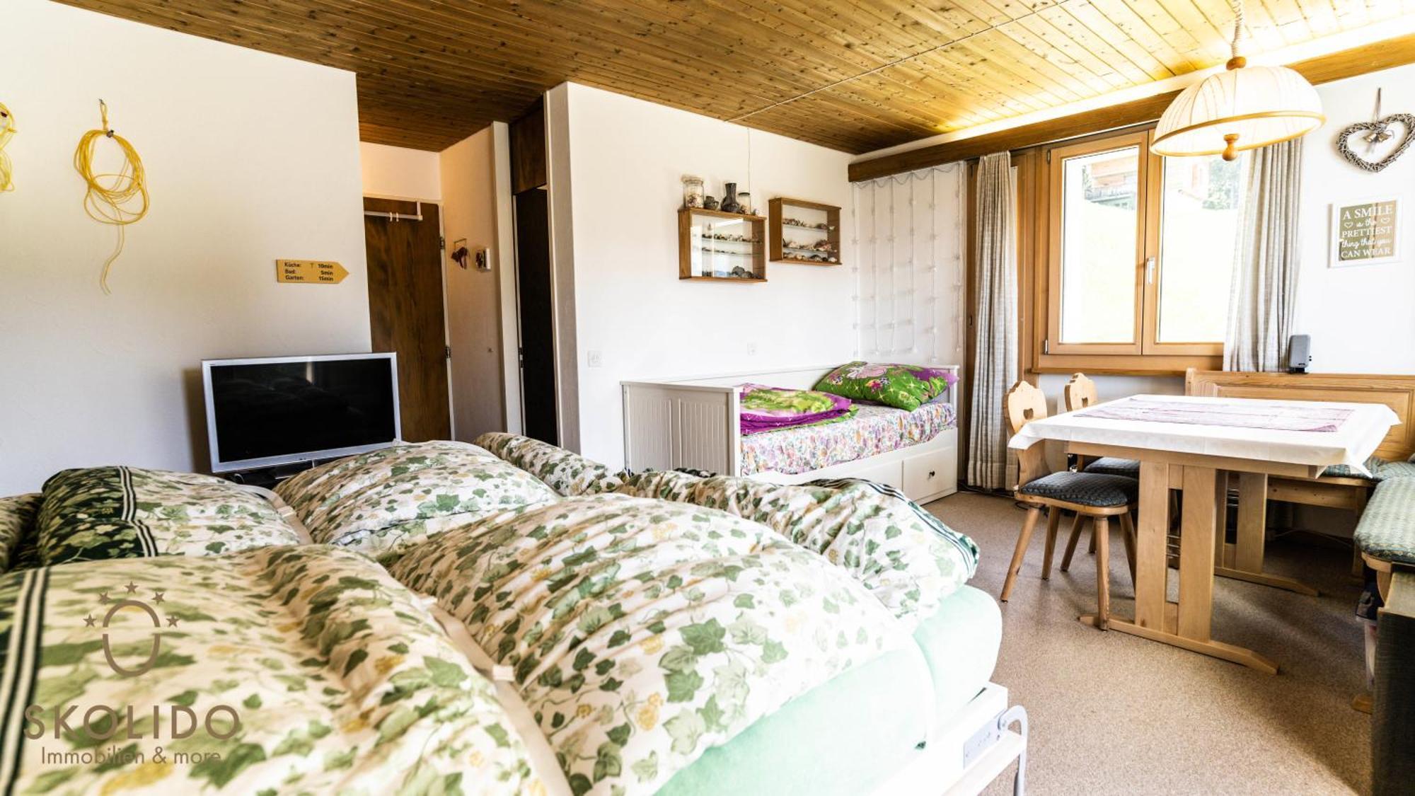 Haus Caroline, Riederalp Mitteアパートメント エクステリア 写真